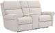 Flexsteel® Customizable Bernard Fabric Power Reclining Loveseat with Console, Headrest and Lumbar-0