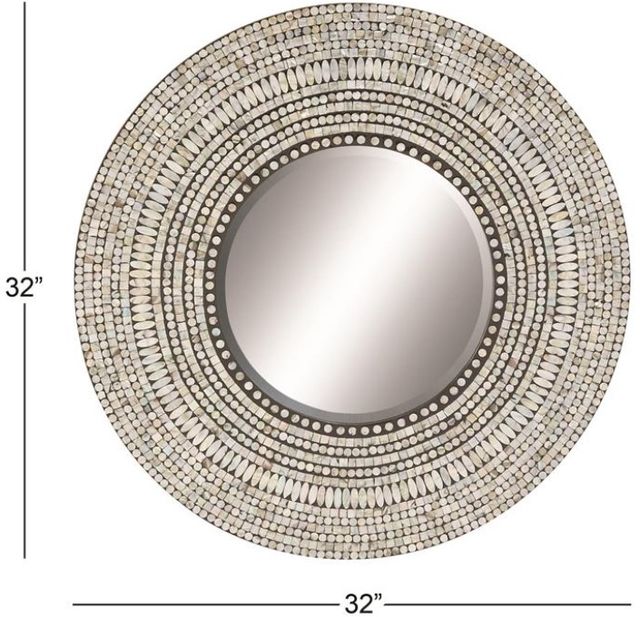 Deco Marche Multi Colored 32" Wall Mirror-3