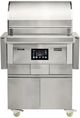 Coyote® 28" Built-In Pellet Stainless Steel Grill with Cart-0