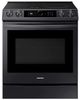 Samsung 30" Black Stainless Steel Slide In Induction Range-1