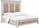 A.R.T. Furniture® Alcove Belgian Ivory/Washe Maple California King Panel Bed-0