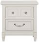 Magnussen Home® Willowbrook Egg Shell White Nightstand-2