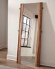 Coaster® Winslow Smokey Walnut/Coffee Bean Standing Mirror-2