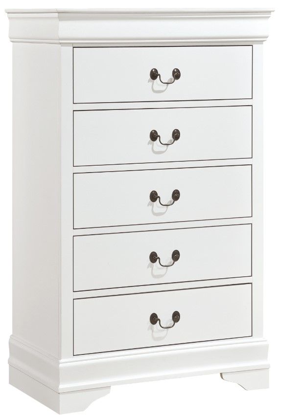 Homelegance® Mayville White Chest-0