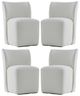 Liberty Furniture 4-Piece Ivory Side Chair Set-0