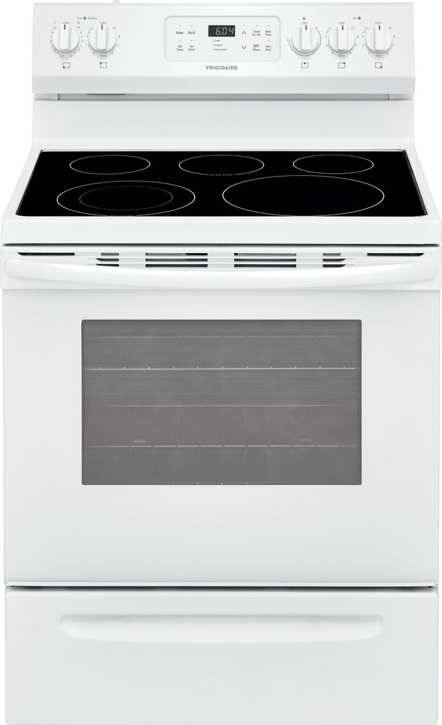 Frigidaire® 30" White Free Standing Electric Range-0