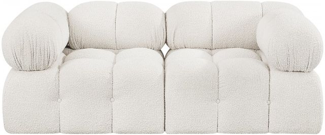 Meridian Furniture Ames 2-Piece Cream Sofa-1
