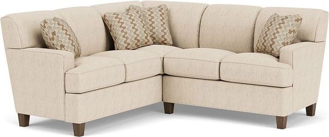 Flexsteel® Dempsey White Ecru Sectional-1