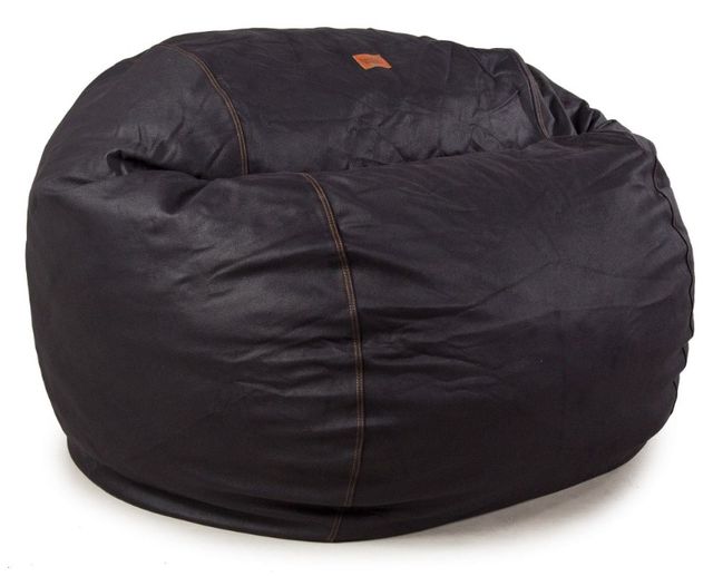 CordaRoy's® Black Faux Leather King Chair