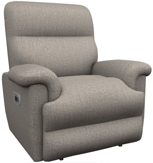 La-Z-Boy® Jay Linen Power Wall Recliner with Headrest and Lumbar-0
