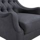 Homelegance® Stella Dark Gray Accent Chair-5