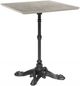 Zuo® Modern Alfresco Gray Aluminum Outdoor Dining Table-0