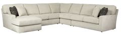 Best® Home Furnishings Customizable Dovely 5-Piece Left-Arm Facing Chaise Sectional