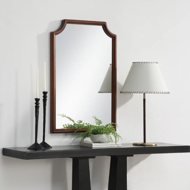 Renwil® Sintra Walnut Accent Mirror-1
