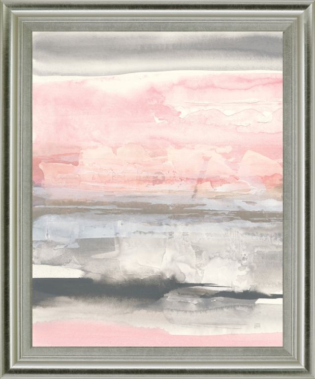 Classy Living Blushed Horizon Mist Wall Art-0