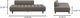 Moe's Home Collection Bennett Soft Taupe Daybed-2