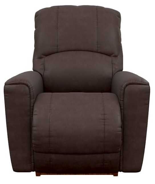 La-Z-Boy® Cassian Walnut Power Rocking Recliner with Headrest-1
