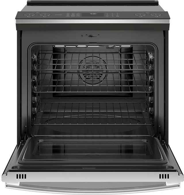 GE Profile™ 30" Fingerprint Resistant Stainless Steel Slide In Induction Range-1