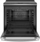 GE Profile™ 30" Fingerprint Resistant Stainless Steel Slide In Induction Range-1