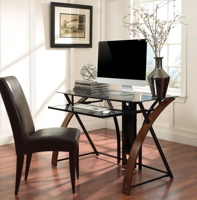 Bell'O® Home Black/Espresso Computer Desk-1