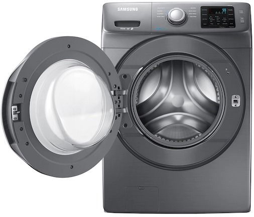 Samsung 4.2 Cu. Ft. Stainless Platinum Front Load Washer-1