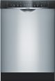 Bosch® 300 Series 24" Built In Dishwasher-Stainless Steel-0