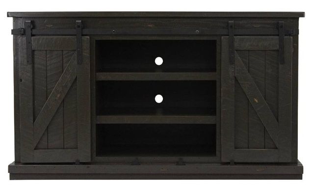 American Heartland Manufacturing Rustic Provincial 57' TV Stand-1