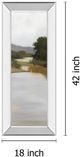 Classy Living Megan Lightell River Journey 18" Wall Art-2