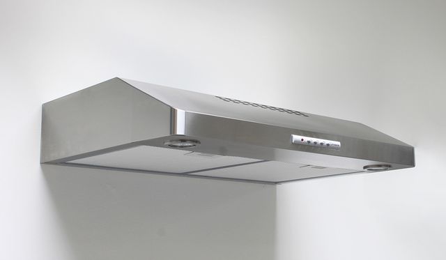 Faber Levante I 36" Black Under Cabinet Range Hood-1