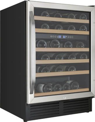 Avanti® 24" Stainless Steel Built-In Wine Cooler with Security Lock-2