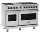Viking® 5 Series 48" Spiced Cider Pro Style Dual Fuel Range-4