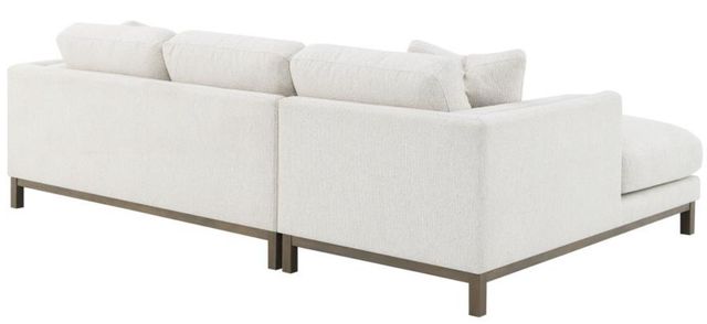 Coaster® Geneva 2-Piece Sand Left Arm Facing Sectional and Chaise-4