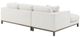 Coaster® Geneva 2-Piece Sand Left Arm Facing Sectional and Chaise-4