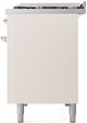 Ilve® Nostalgie II Series 48" Antique White Pro Style Dual Fuel Range-4