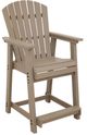 Signature Design by Ashley® Seacliff Beach Medium Brown Plastic Outdoor Bar Stool-0