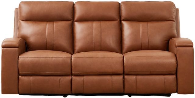 Hydeline® Venice Nutmeg Brown Power Reclining Sofa-0