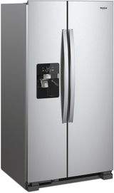 Whirlpool® 36" 24.6 Cu. Ft. Fingerprint Resistant Stainless Steel Side-by-Side Refrigerator