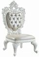 ACME Furniture Vanaheim Antique White/Beige Dining Side Chair-0