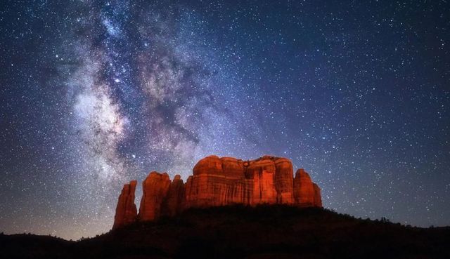 Classy Art Cathedral Rock Sedona Wall Art-0
