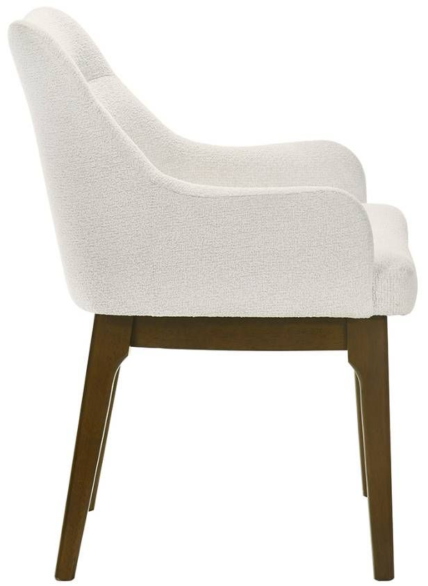 ACME Furniture Kasha 2-Piece Chenille/Vintage Oak Dining Side Chair Set-4