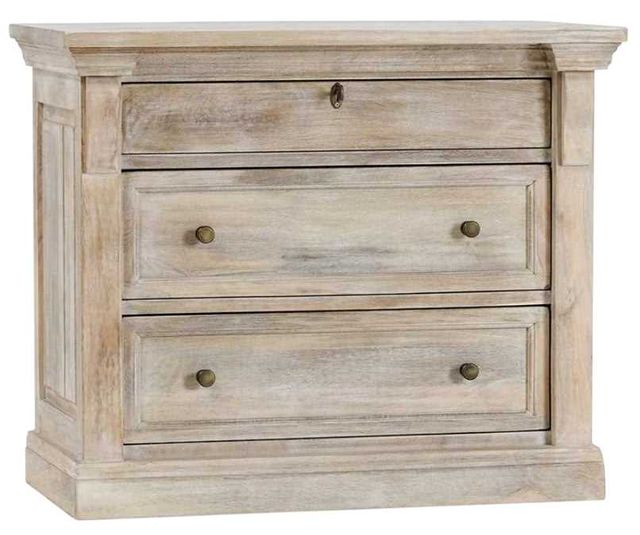 Classic Home Adelaide Natural Cream Wash Nightstand-0