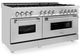 ZLINE 60" Stainless Steel Pro Style Dual Fuel Range-1
