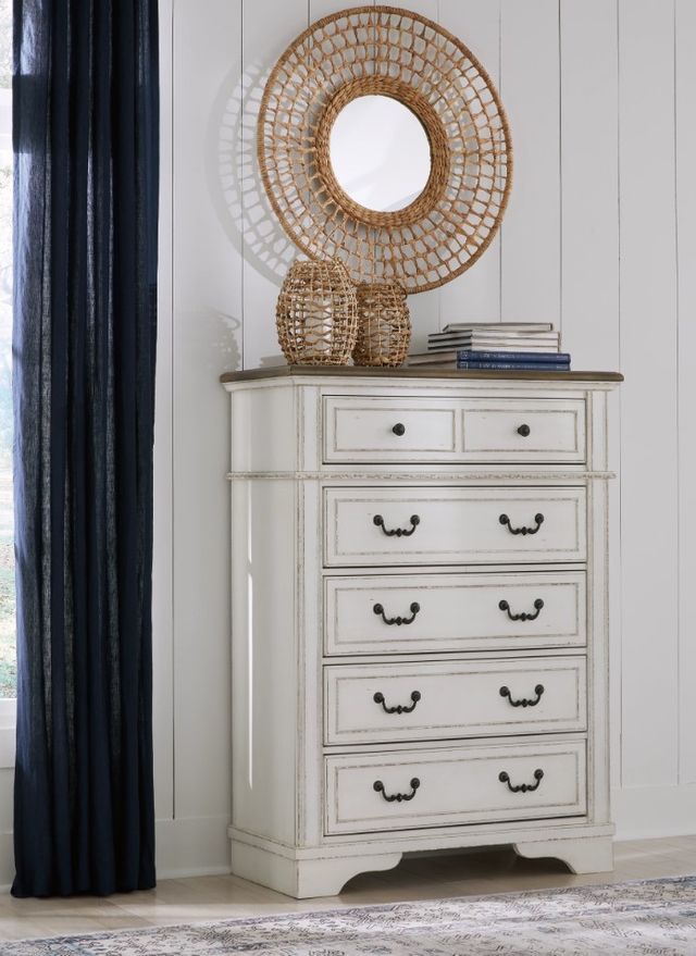 Signature Design by Ashley® Blendon Brown/White Chest-4