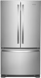 Whirlpool® 25 Cu. Ft. French Door Refrigerator-Fingerprint Resistant Stainless Steel-WRF535SWHZ-CLEARANCE-0
