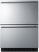 Summit® 3.1 Cu. Ft. Stainless Steel Under The Counter Refrigerator -0