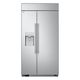 SKS 42" 25.6 Cu. Ft. Stainless Steel Built-In Side-By-Side Refrigerator-0