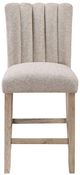 Global Furniture USA D8685 2-Piece Beige Bar Stool Set-3