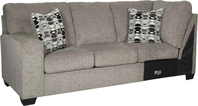Signature Design by Ashley® Ballinasloe 3-Piece Platinum Right-Arm Facing Sectional and Chaise-2