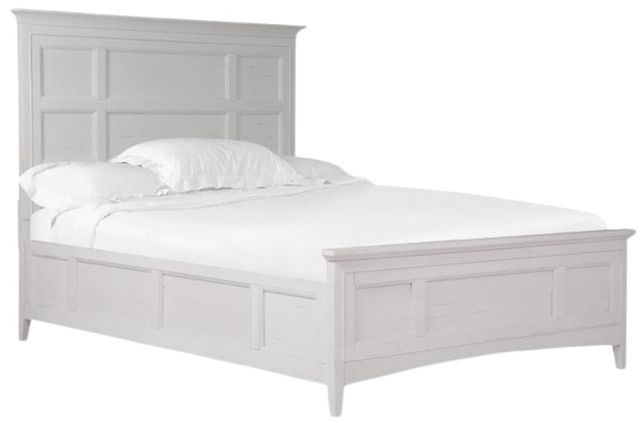 Magnussen Home® Heron Cove Chalk White California King Panel Bed-0