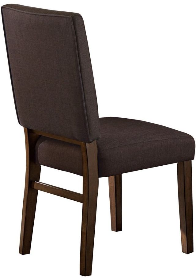 Homelegance® Sedley Chocolate/Walnut Dining Side Chair-3